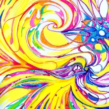 birth-70x100cm-wax-pastel-ok